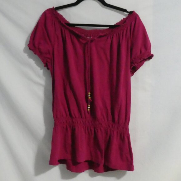 CROFT & BARROW Stretch | large | Women's Pink Blouse - Picture 1 of 16